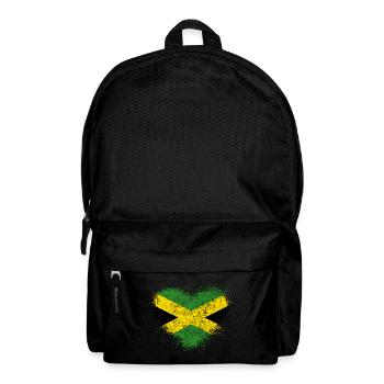 Jamaika - Rucksack - Schwarz - Vorne