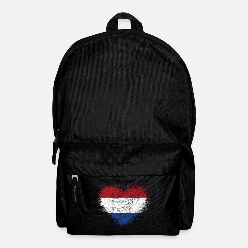 Niederlande - Rucksack - Schwarz