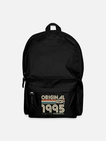 Original 1995 Jahrgang Vintage Geburtstag Retro - Rucksack - Schwarz