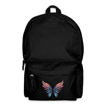 Icône d’aile - Sac à dos - noir - Devant