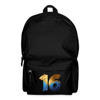 NON. 16 NUMÉRO 16 COOL 16E ANNIVERSAIRE - Sac à dos - noir - Devant
