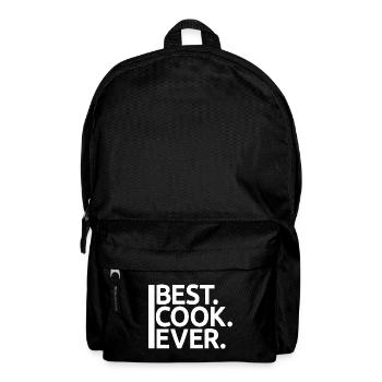 Best Cook Ever, Chef Cook - Cooking Lovers Gift - Backpack - black - Front