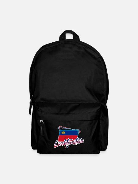 Liechtenstein - Rucksack - Schwarz