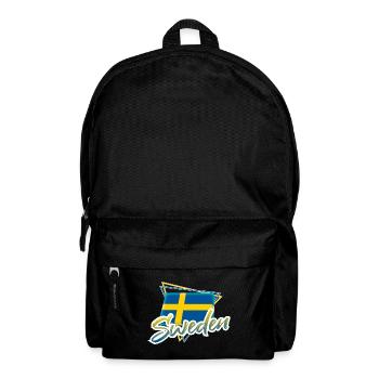 Schweden - Rucksack - Schwarz - Vorne