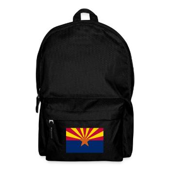Arizona Flagge Fahne USA - Rucksack - Schwarz - Vorne