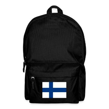 Finnland finnisch Flagge Fahne - Rucksack - Schwarz - Vorne