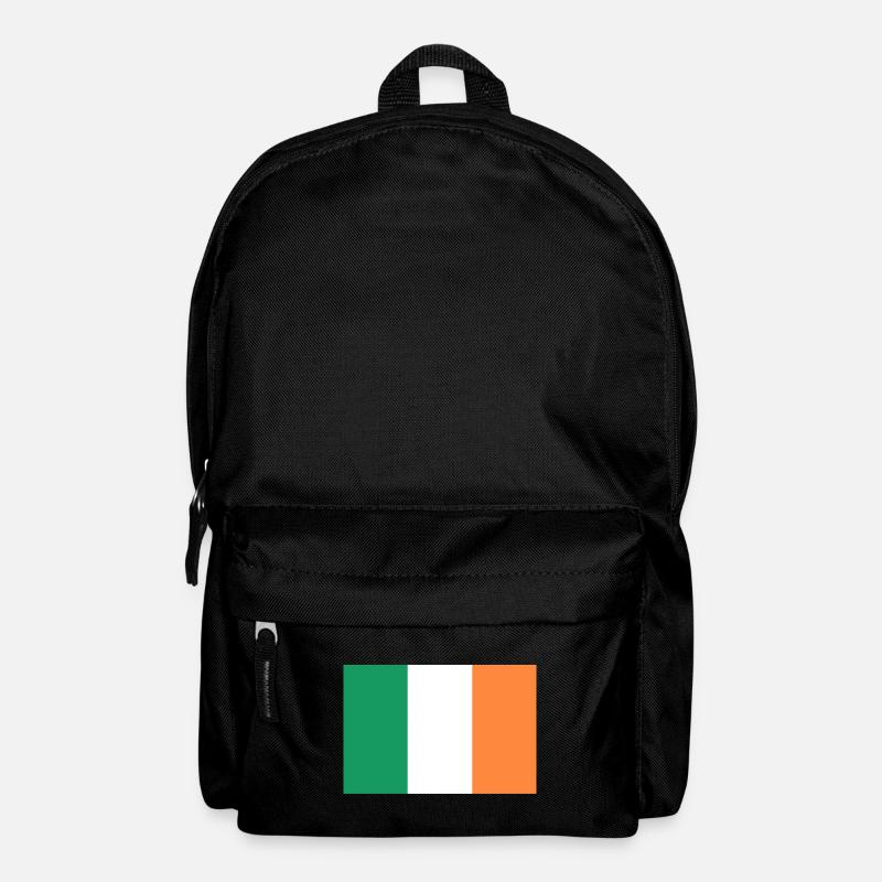 Ireland Irish flag flag - Backpack - black
