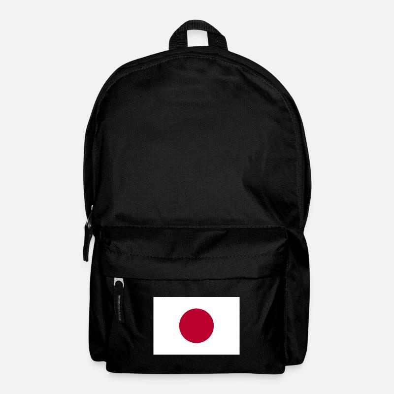 Japan Japanese flag flag - Backpack - black