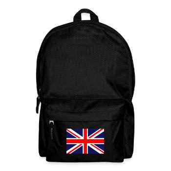 Großbritannien britisch Flagge Fahne - Rucksack - Schwarz - Vorne