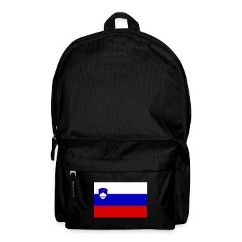 Slowenien slowenisch Flagge Fahne - Rucksack - Schwarz - Vorne