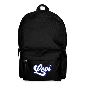 Levi | Farben änderbar - Rucksack - Schwarz - Vorne