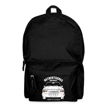 Wartburg 1.3 Classic - Ostdeutsches Kulturgut - Rucksack - Schwarz - Vorne
