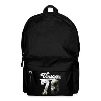 48TH BIRTHDAY VINTAGE 1978 - Backpack - black - Front