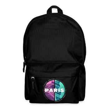 Paris France City Skyline Home Love - Backpack - black - Front
