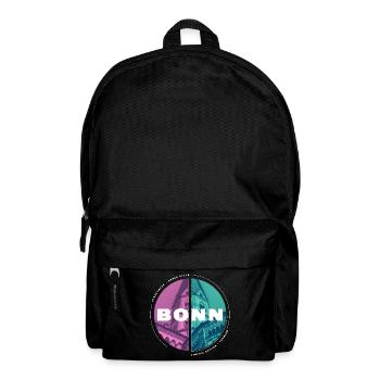 Bonn Deutschland Stadt Skyline Heimat Liebe - Rucksack - Schwarz - Vorne