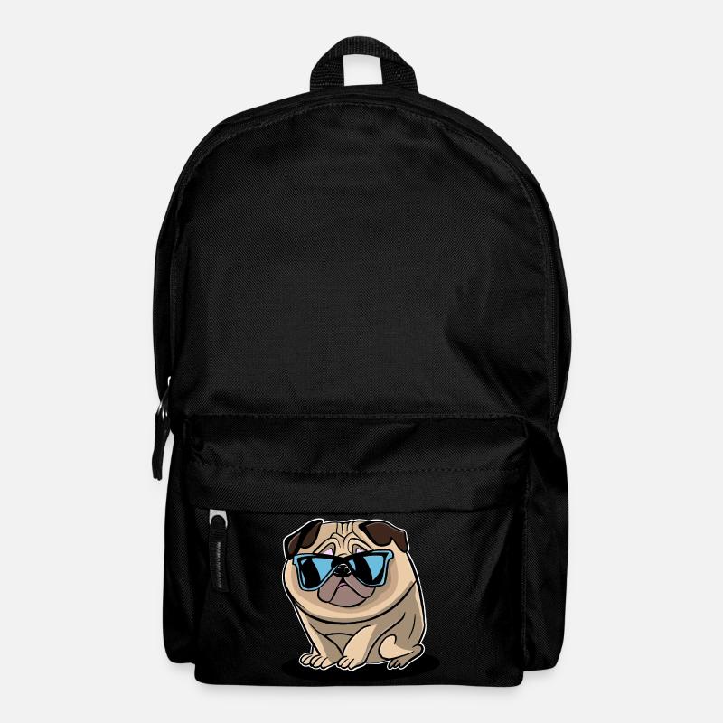 Mops - Rucksack - Schwarz