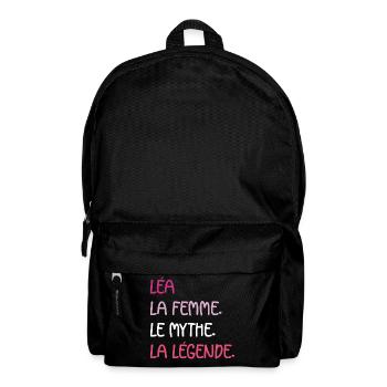 La femme le mythe léa - Sac à dos - noir - Devant