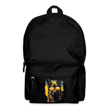 Urban Guardian: Sheepdog street vibes - Backpack - black - Front