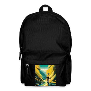 Highway to Yellow Glory - Backpack - black - Front