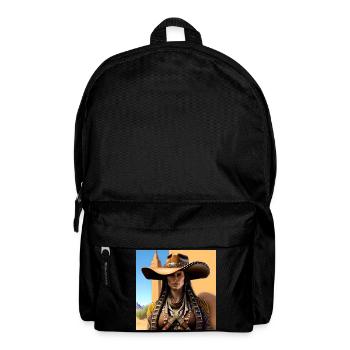 Beauté du désert - Sac à dos - noir - Devant