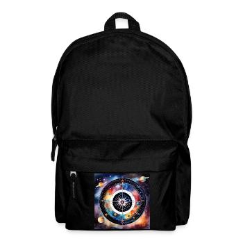 L’univers des fléchettes - Sac à dos - noir - Devant