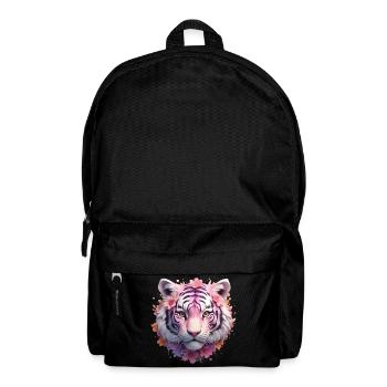 Tiger Head - Backpack - black - Front