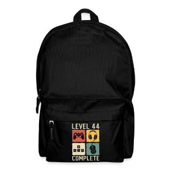 Niveau 44 Cadeau d’anniversaire 44 Complete Gamer - Sac à dos - noir - Devant