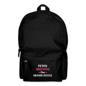 Argentine grande gueule - Sac à dos - noir - Devant