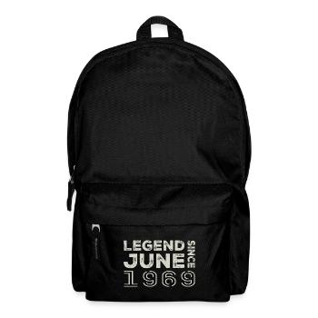 Juni 1969 Geburtstag Juni 1969 Juni Geschenk 1969 - Rucksack - Schwarz - Vorne