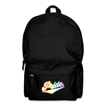 Pride Rainbow LGBTQ - Backpack - black - Front