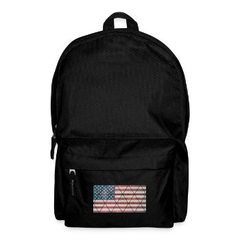 Flag USA - Backpack - black - Front