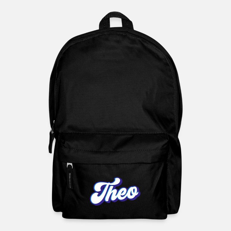 Theo | Farben änderbar - Rucksack - Schwarz