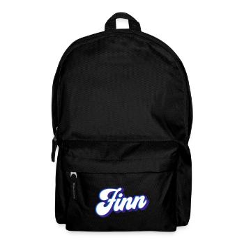 Finn | Farben änderbar - Rucksack - Schwarz - Vorne