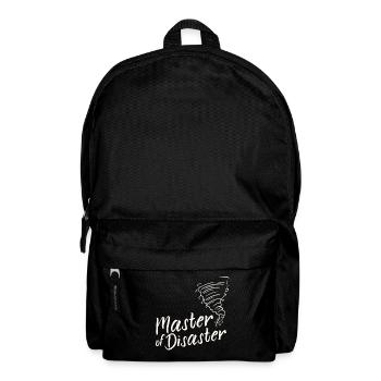 Master of Disaster - Rucksack - Schwarz - Vorne