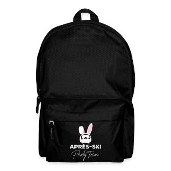 apres ski party team hase - Rucksack - Schwarz - Vorne