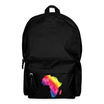 afrika bunt - Rucksack - Schwarz - Vorne