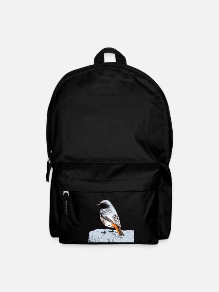 Hausrotschwanz - Rucksack - Schwarz