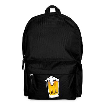 Bierglas Symbol Comic - Sac à dos - noir - Devant
