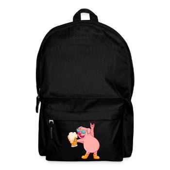 fête de la bière de porc sau - Sac à dos - noir - Devant