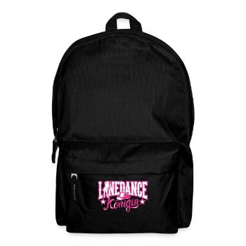 Linedance Königin Western Tanz Cowgirly - Rucksack - Schwarz - Vorne
