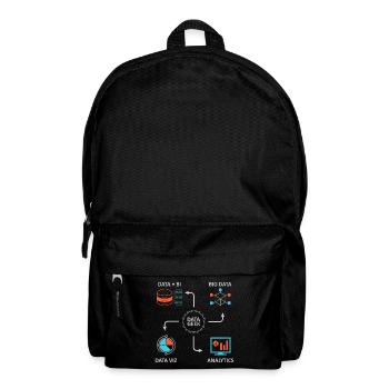 Analytics Data Science Informatics Gift - Backpack - black - Front