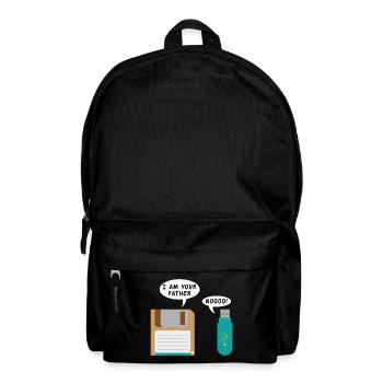 I am your father Programming Informatic Gift - Backpack - black - Front