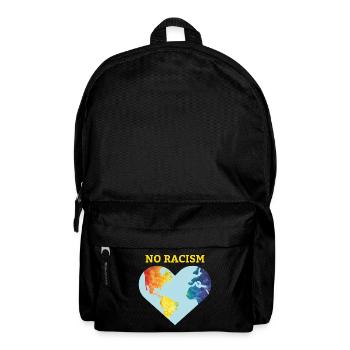 No racism tolérance cadeau droits de l’homme - Sac à dos - noir - Devant