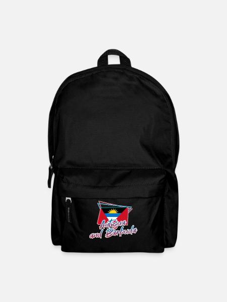Antigua und Barbuda - Rucksack - Schwarz