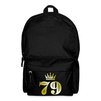 79 Number Crown Gold - Backpack - black - Front