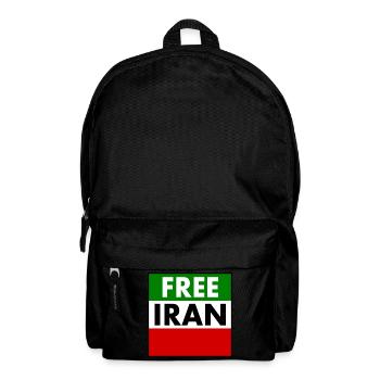 Free iran - Rucksack - Schwarz - Vorne