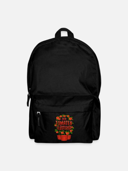 Der Tomaten Flüsterer Gartenfreunde - Rucksack - Schwarz