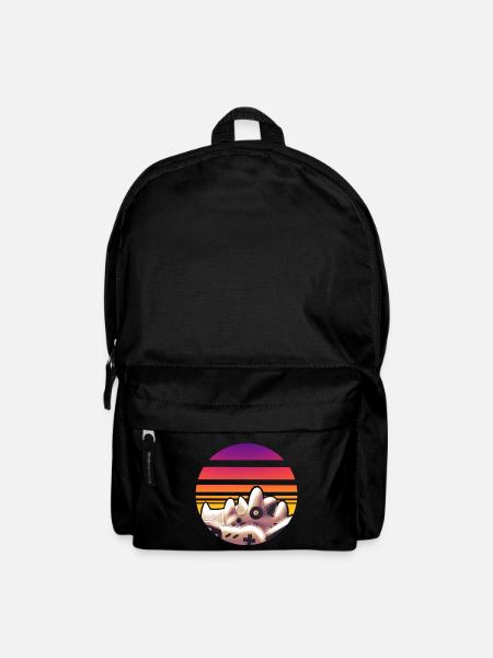 Sunset "retro gaming" Summer Games - Summer Games - Backpack - black