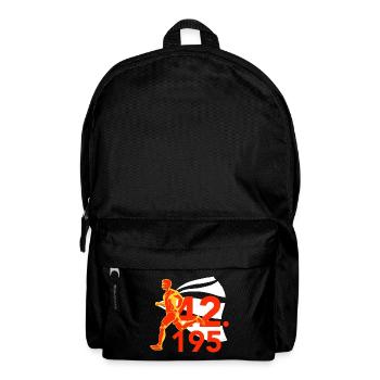 Marathon 42.195 - Rucksack - Schwarz - Vorne