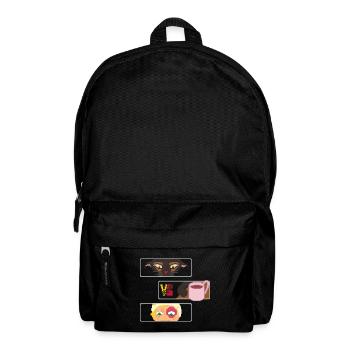 DIE NEUGIER - Rucksack - Schwarz - Vorne